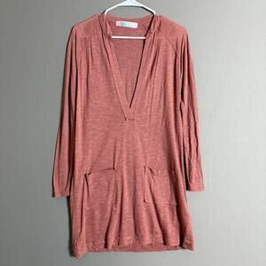 Free People Beach sz S pink‎ tunic mini dress